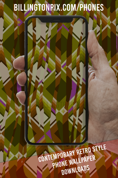 Phone Wallpaper Download | Gold Broken Glass