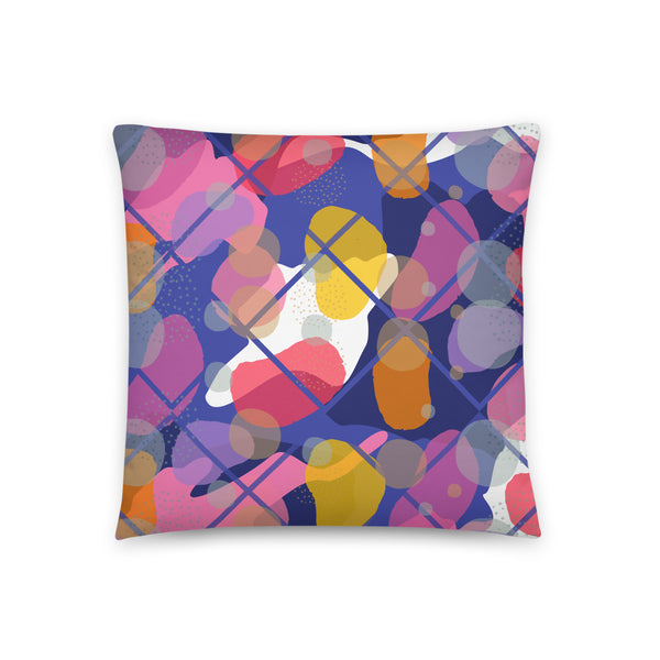 Patterned Sofa Cushion Throw Pillow | Navy | Visionary Skies Collection
