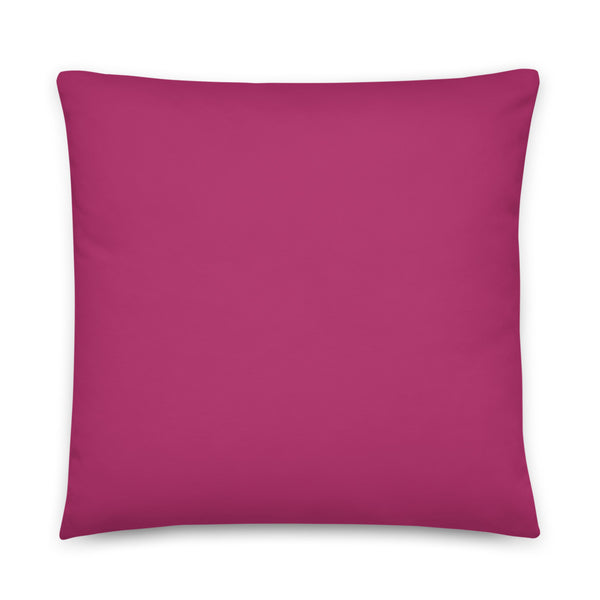 This bright and bold colourful sofa pillow has a gorgeous purple magenta tone that will provide a perfect retro hint to our living space.