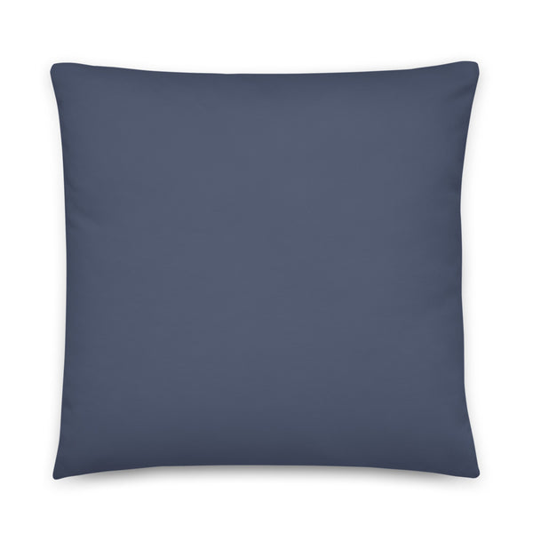 This bright and bold colourful sofa pillow has a fresh navy blue tone that will provide a perfect retro seaside vibe to your living space