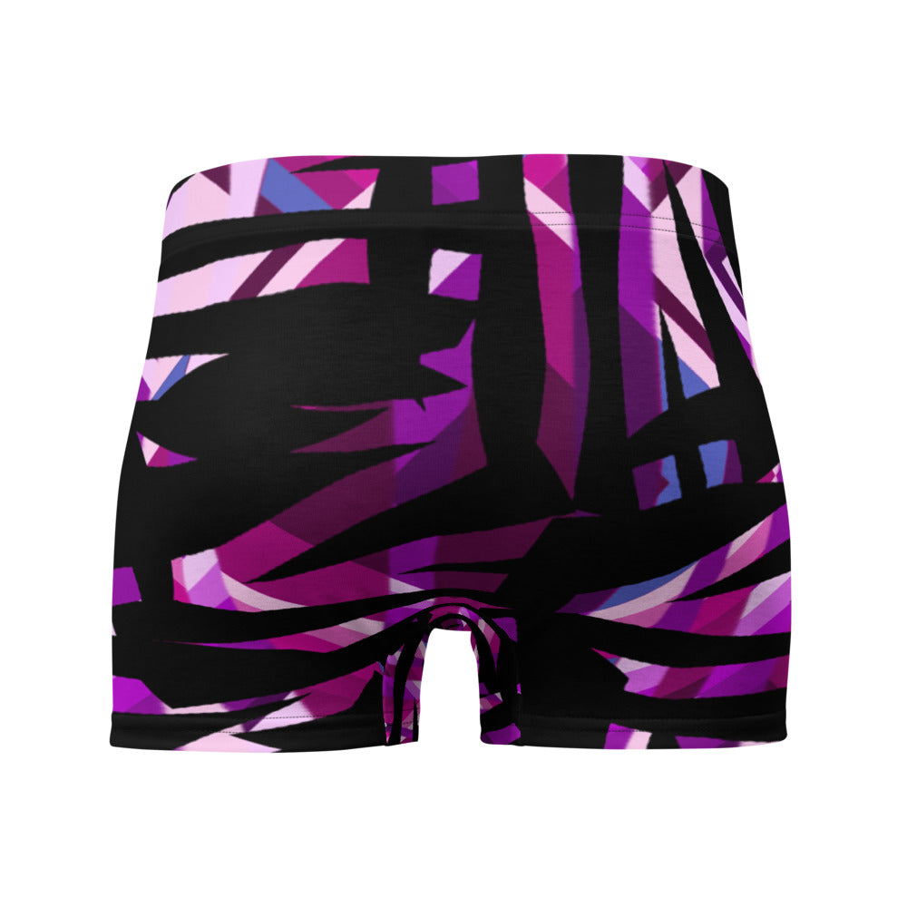 Mens Boxer Briefs | Pink Pattern | Retro 30s Style