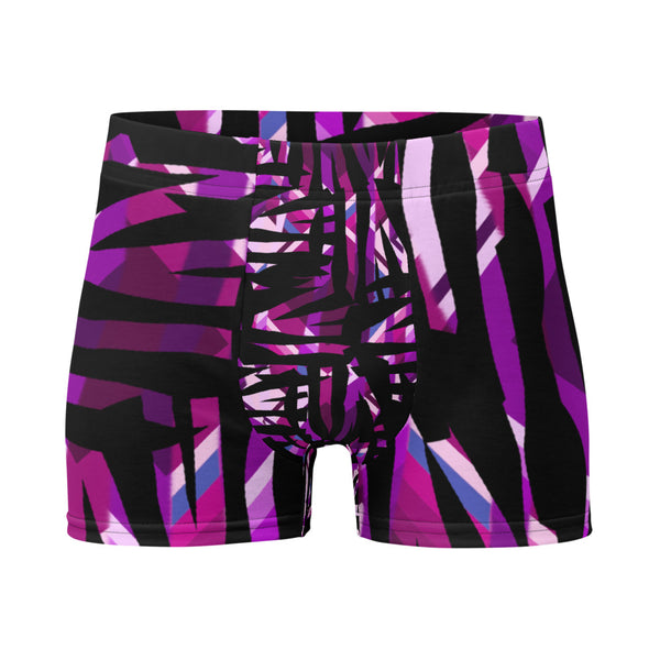 Mens Boxer Briefs | Pink Pattern | Retro 30s Style