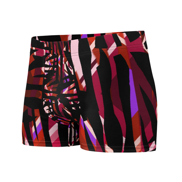 Mens Boxer Briefs | Red Pattern | Retro 30s Style