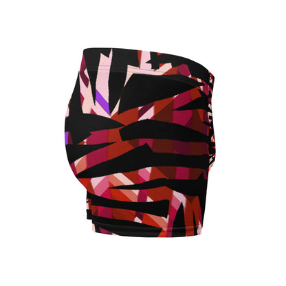 Mens Boxer Briefs | Red Pattern | Retro 30s Style