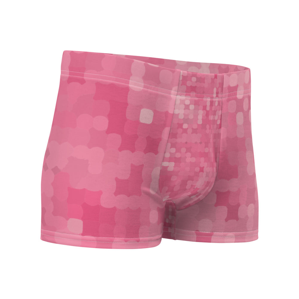 LGBT - Mens Boxer Briefs - Pink Patterned