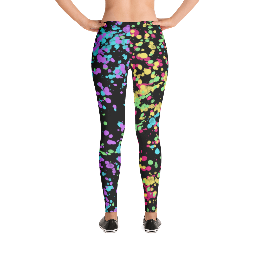 Leggings LGBT Pride Ink Splats XS