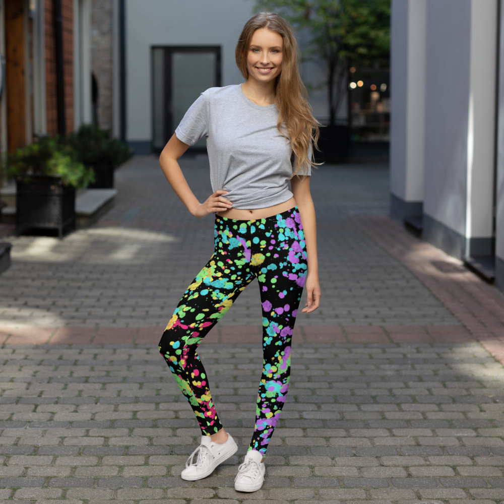 Rainbow pride leggings best sale