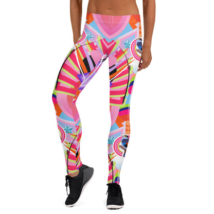 Leggings, EDC Festival Rave Rosa