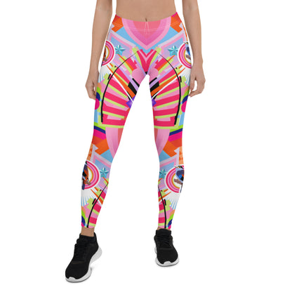 Leggings, EDC Festival Rave Rosa