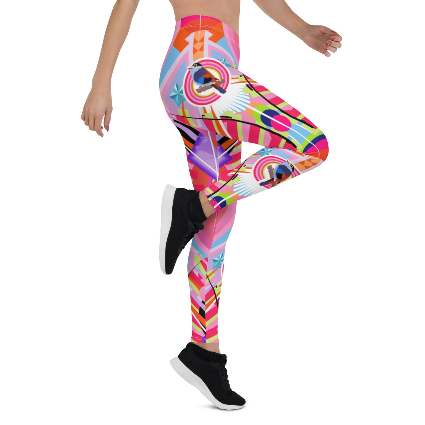 Leggings, EDC Festival Rave Pink