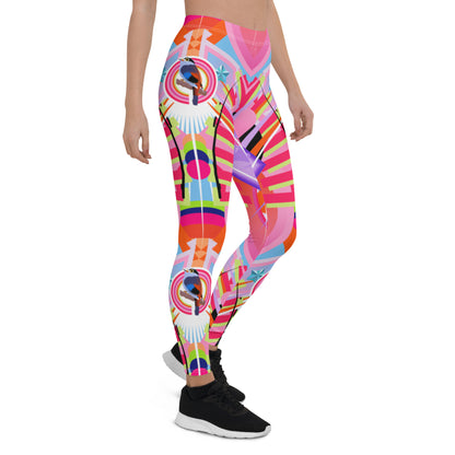 Leggings, EDC Festival Rave Rosa