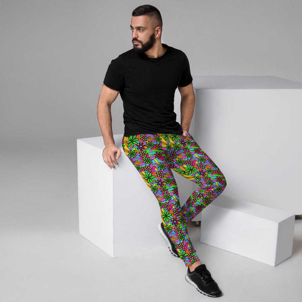 Patterned joggers online