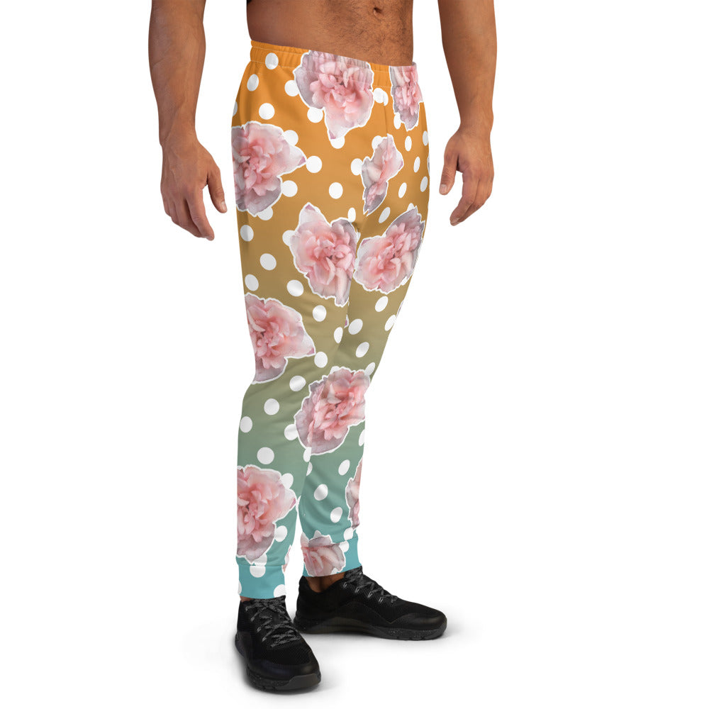 Patterned Men's Joggers | Cottagecore Memphis