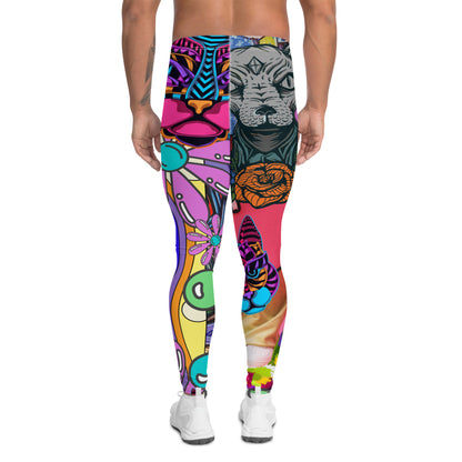 Herren Leggings, Gruselig süß Decora Kei