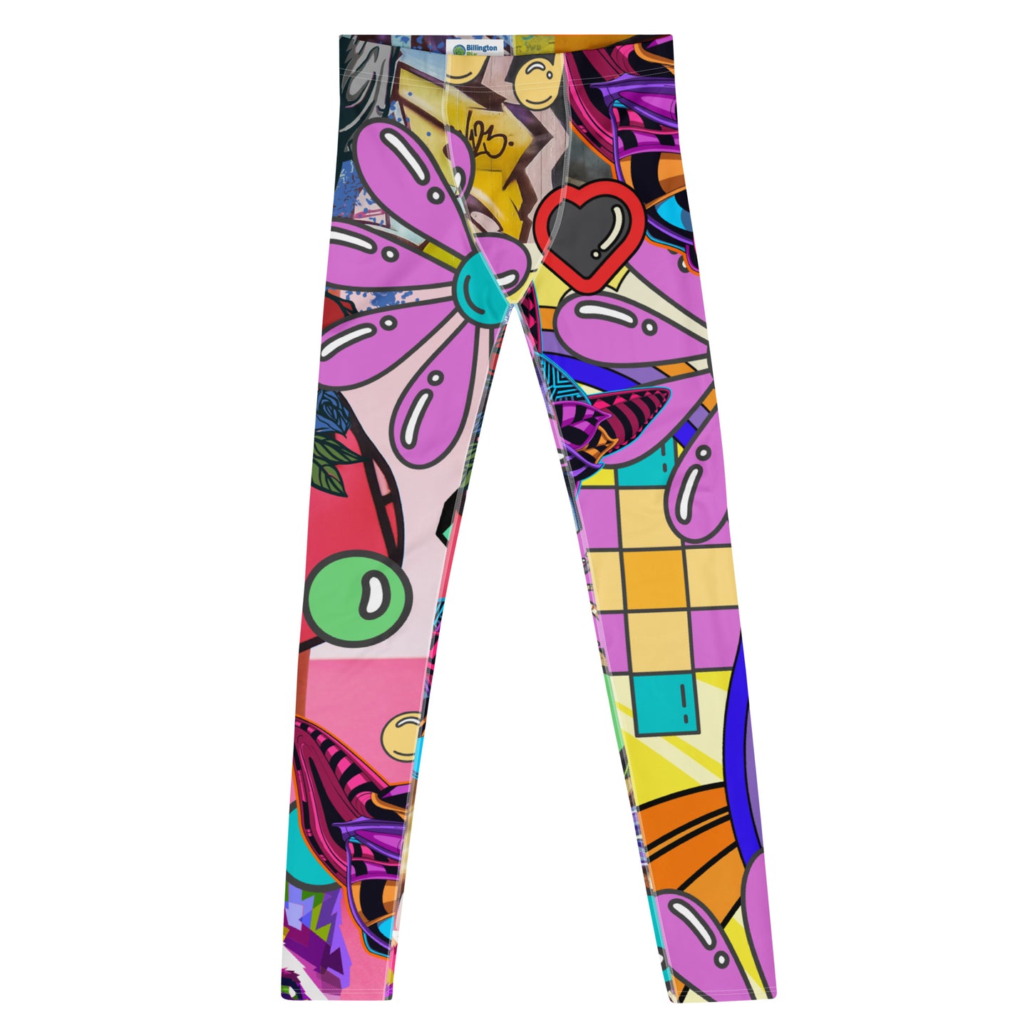 Herren Leggings, Gruselig süß Decora Kei