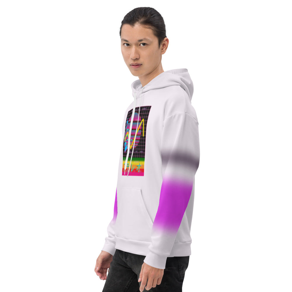 All Over Print, Japanese Design, fashion Unisex Hoodie,Pull Over Hoodie