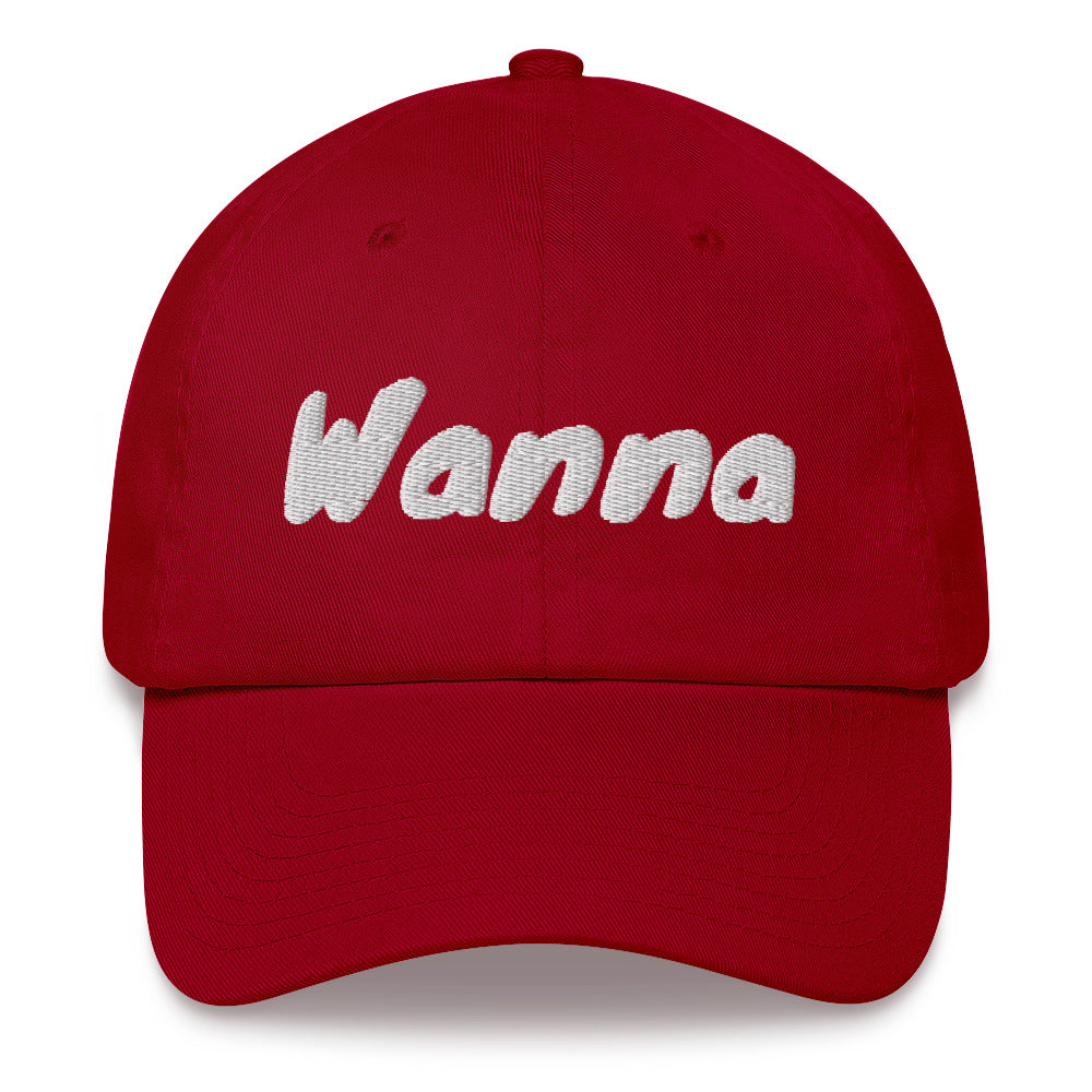 Papamütze mit Slogan | Wanna