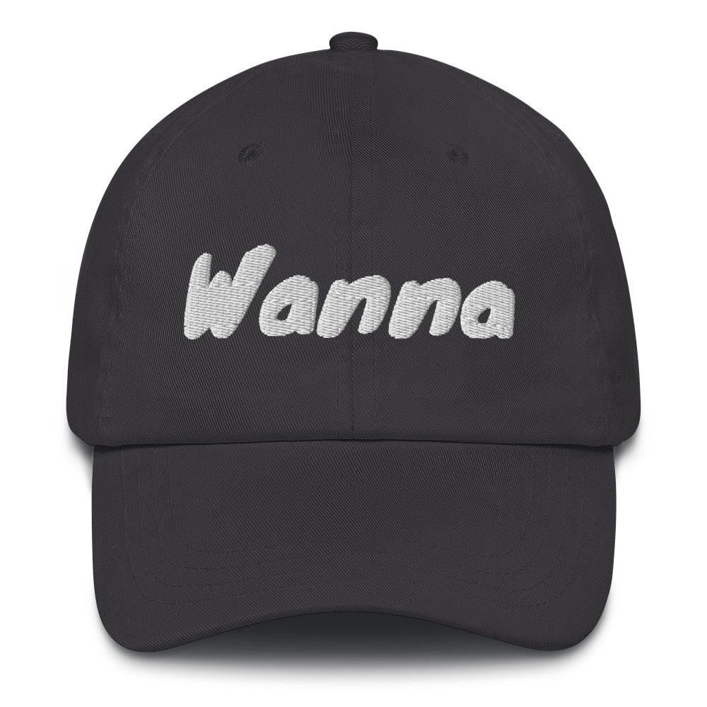 Papamütze mit Slogan | Wanna