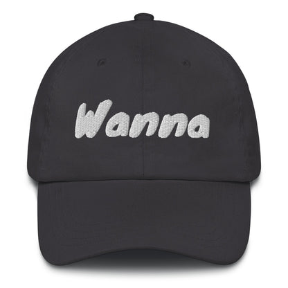 Papamütze mit Slogan | Wanna