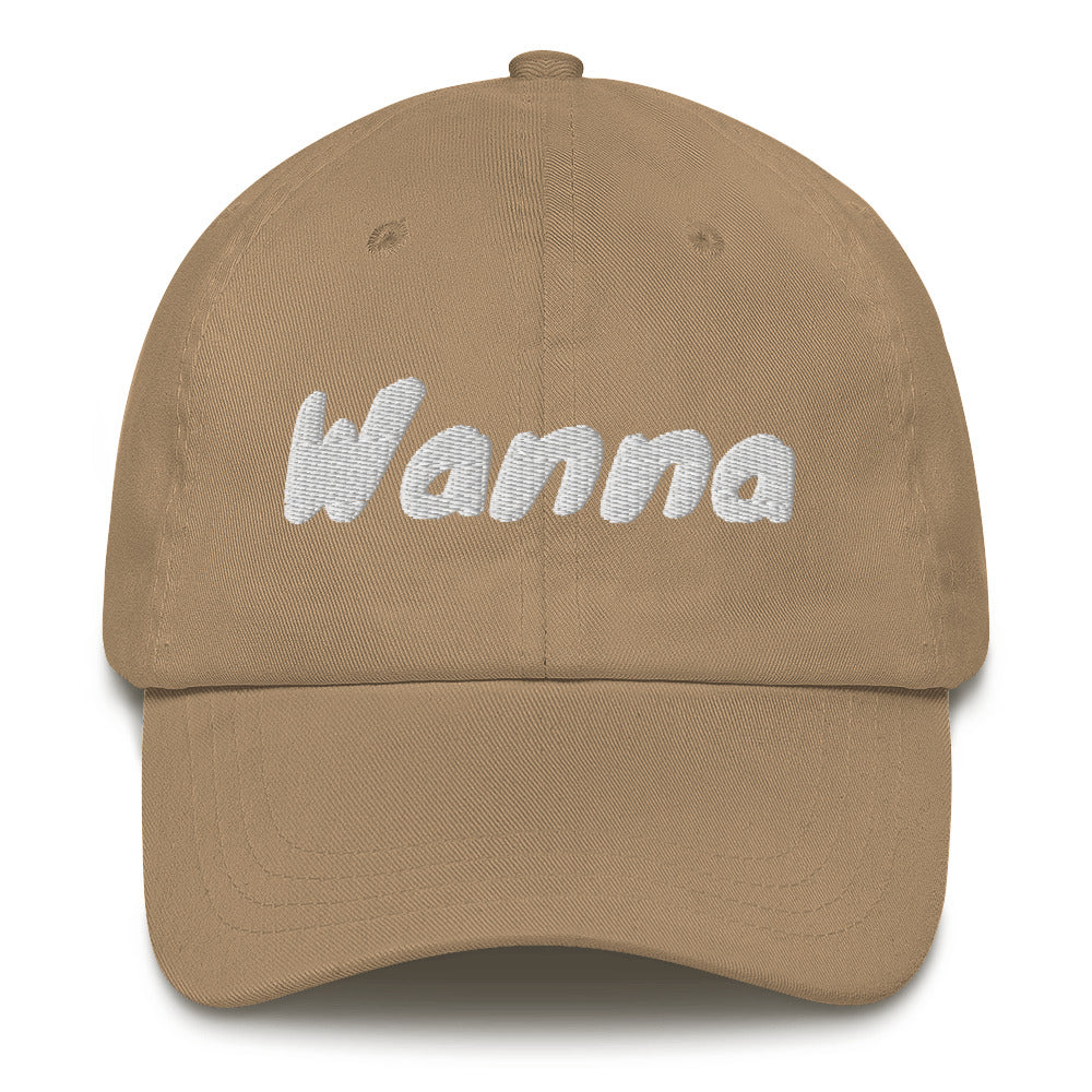 Papamütze mit Slogan | Wanna