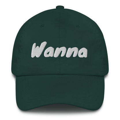 Papamütze mit Slogan | Wanna