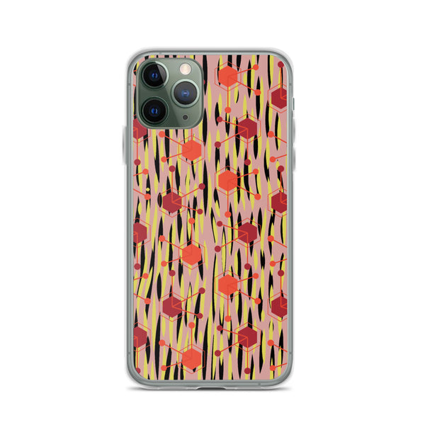 iPhone Case | Abstract Atomic Mid Century Modern Pattern