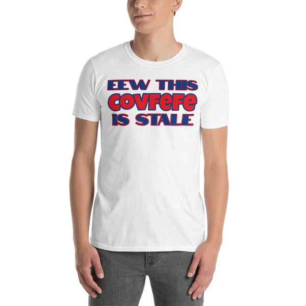 Anti-Trump Covfefe t-shirt in white
