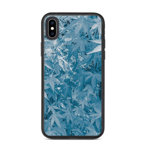 Biodegradable iPhone case | Blue Maple