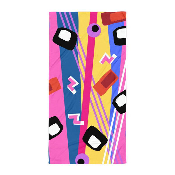 Patterned Towel |  Crazy Underworld Abstract