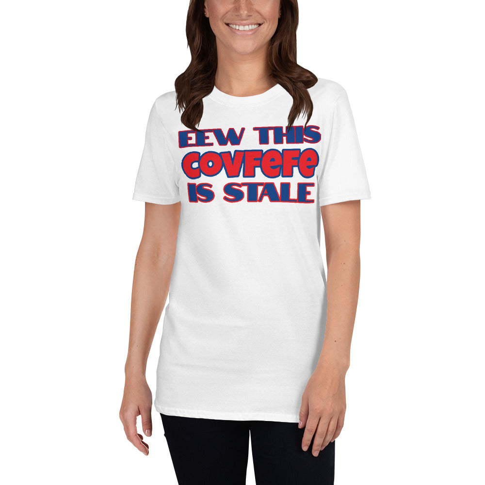 Anti-Trump Covfefe t-shirt in white