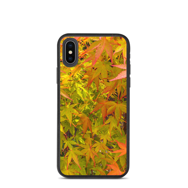 Biodegradable phone case | Sunset Maple