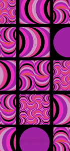 Phone Wallpaper Download | Pink 70s Tiles