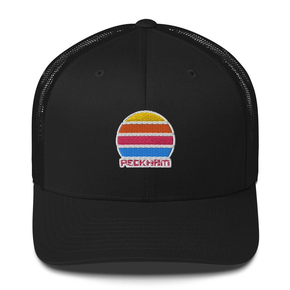 Gorra de camionero de malla Peckham Vintage Sunset