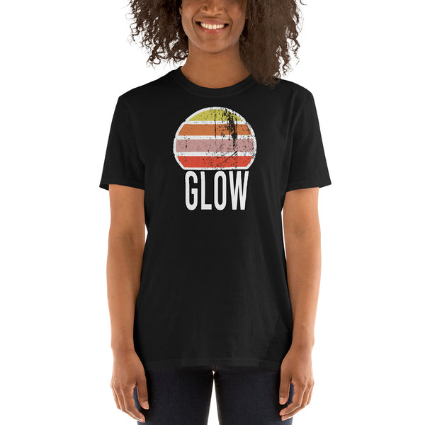 Glow Vintage Sunset Short-Sleeve Unisex T-Shirt
