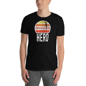 Hero Vintage Sunset Short-Sleeve Unisex T-Shirt
