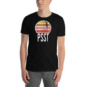 PSST Vintage Sunset Short-Sleeve Unisex T-Shirt