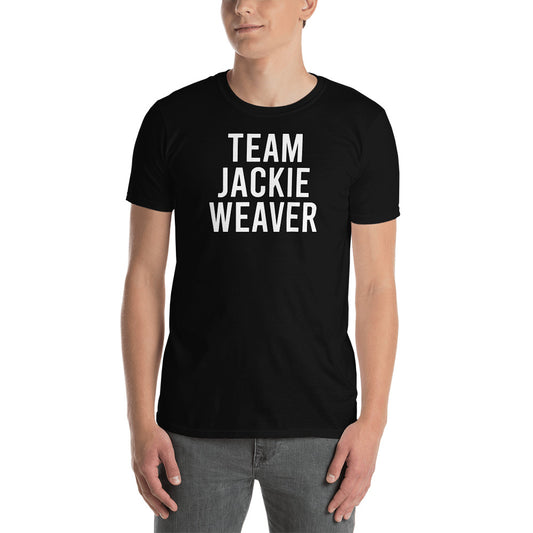 Camiseta unisex divertida para fanáticos del equipo Jackie Weaver