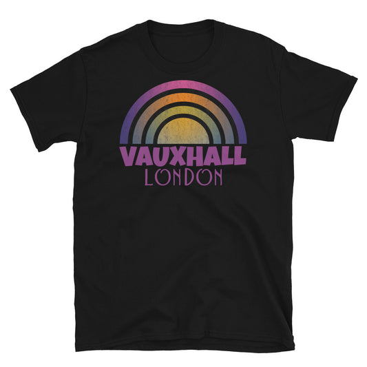 Camiseta con gráfico retrowave de Vauxhall London