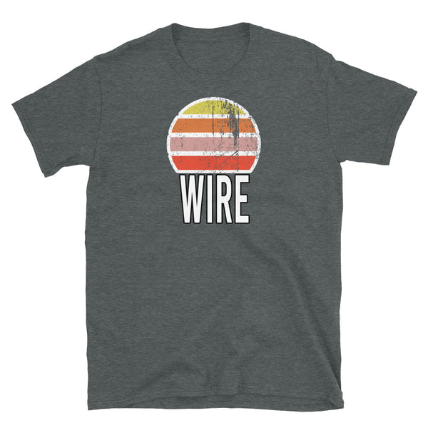 Wire Vintage Sunset Short-Sleeve Unisex T-Shirt