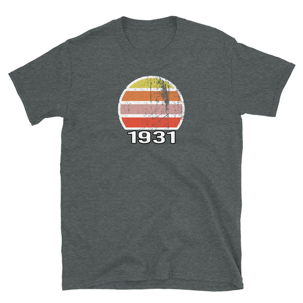 1931 Birthday Year Vintage Style Short-Sleeve Unisex T-Shirt