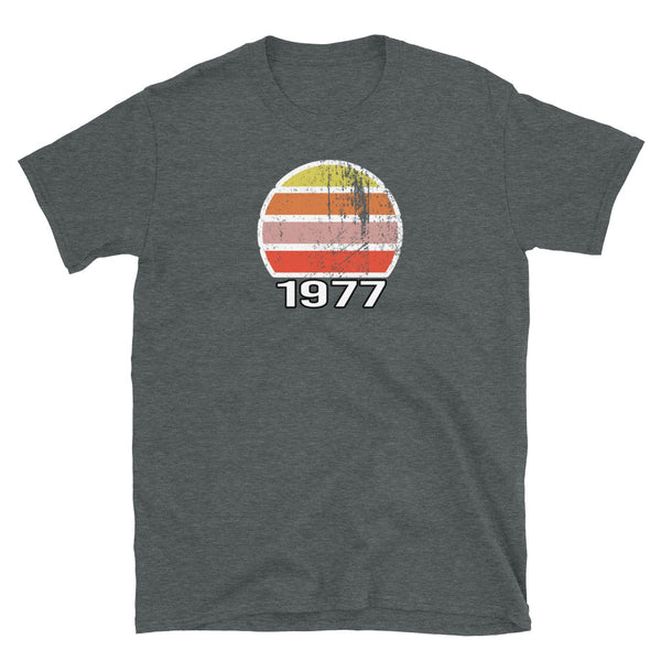 1977 Birthday Year Vintage Style Short-Sleeve Unisex T-Shirt