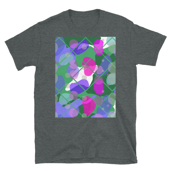 Patterned Short-Sleeve Unisex T-Shirt | Green | Visionary Skies Collection
