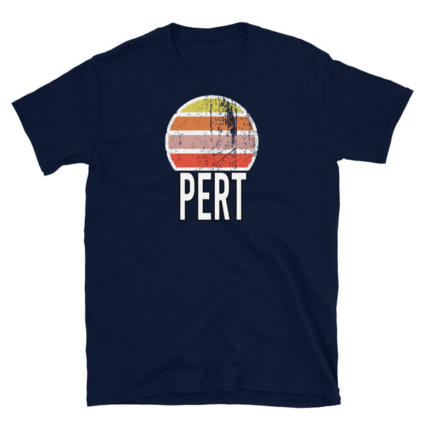 Pert Vintage Sunset Short-Sleeve Unisex T-Shirt