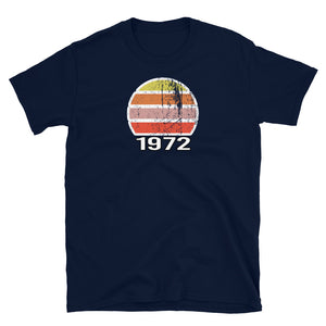 1972 Birthday Year Vintage Style Short-Sleeve Unisex T-Shirt