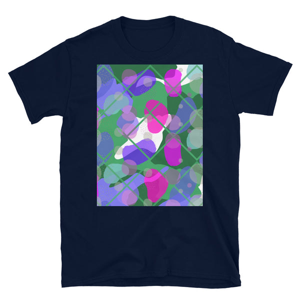 Patterned Short-Sleeve Unisex T-Shirt | Green | Visionary Skies Collection