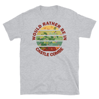 Camiseta Cottagecore "Preferiría estar en Castle Combe"