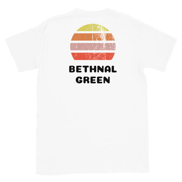 Bethnal Green Vintage Sunset Unisex T-Shirt | Reverse