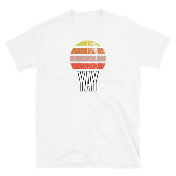 Yay Vintage Sunset Witty Short-Sleeve Unisex T-Shirt