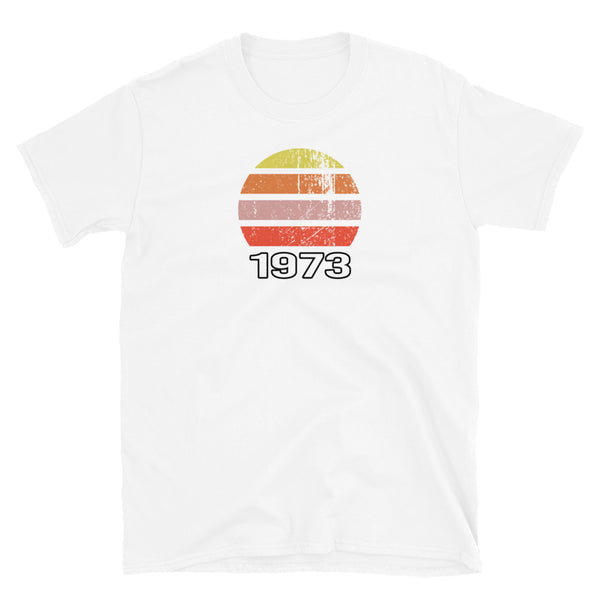 1973 Birthday Year Vintage Style Short-Sleeve Unisex T-Shirt