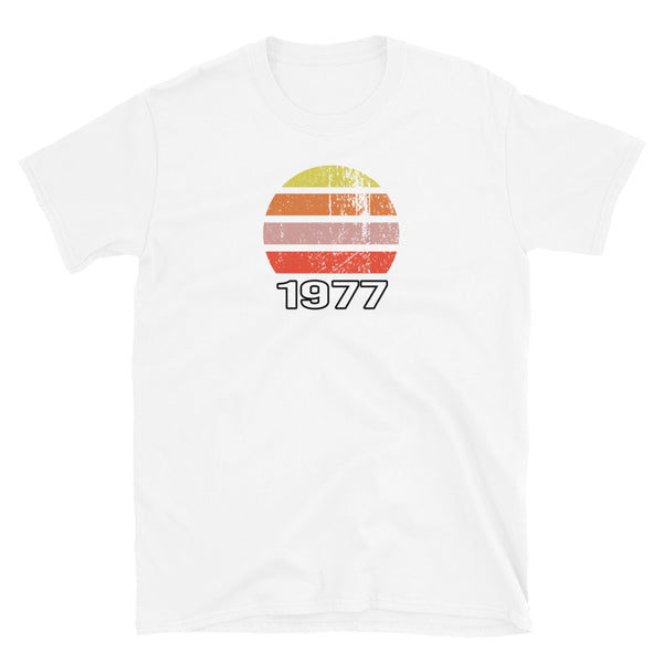 1977 Birthday Year Vintage Style Short-Sleeve Unisex T-Shirt